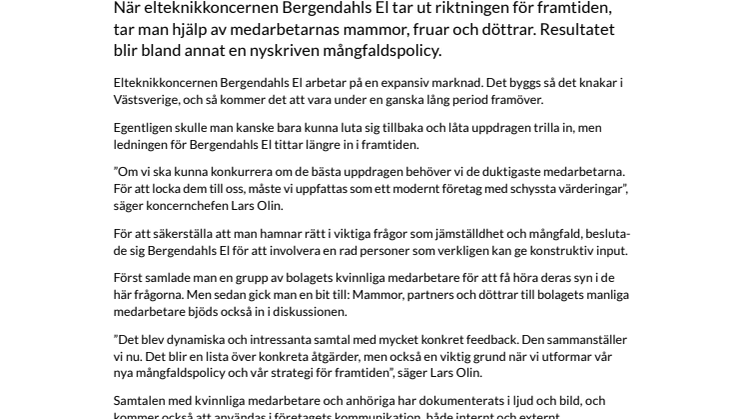 Budskap om Bergendahls Els framtid på bussar i Göteborg 