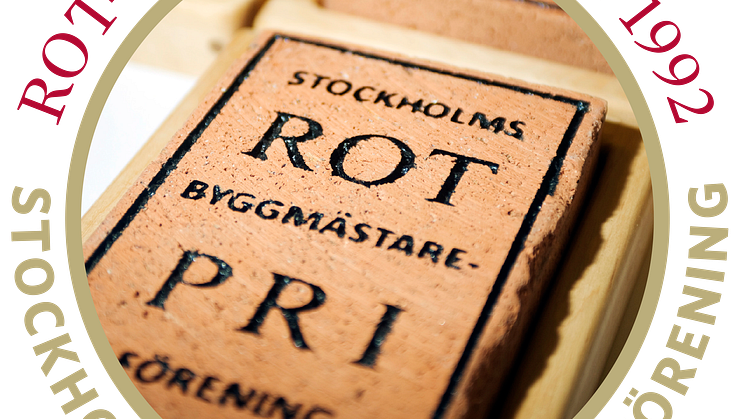 ROT-priset - sedan 1992