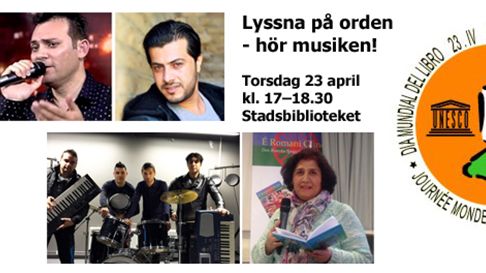 ​Biblioteken i Örebro firar Världsbokdagen 23 april