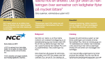 Success story: ServiceDesk Plus ger NCC överblick och snabbare handläggning
