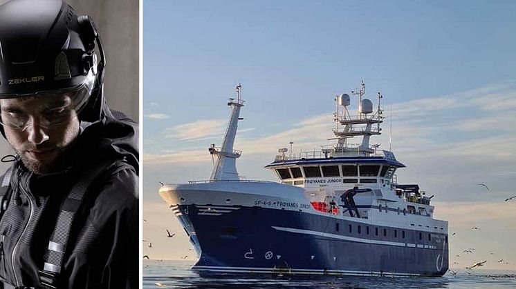 ZEKLER VERNEHJELM skal nå gjøre jobbhverdagen enda tryggere for mannskapet på båtene til Ervik Havfiske.