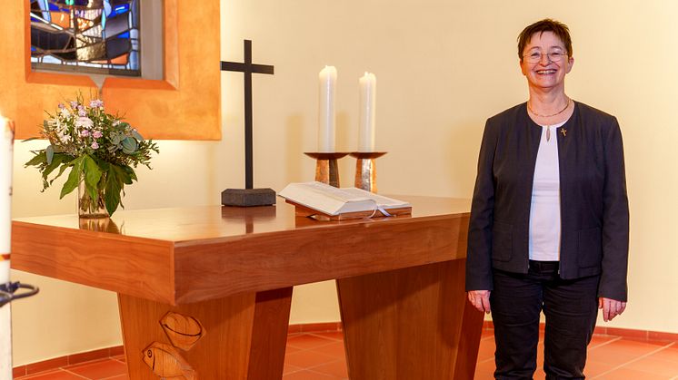 Pfarrerin Annette Hestermann verabschiedet sich nach elf Jahren in der Hephata-Kirchengemeinde in den Ruhestand.
