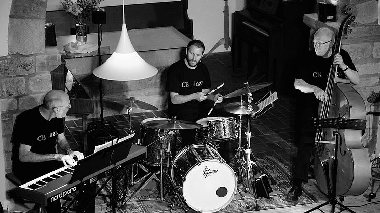Das CB-Jazz Trio tritt bereits zum dritten Mal im Rahmen der Reihe „Musik zum Wochenschluss“ auf.