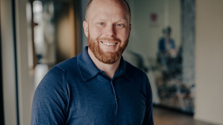 Mads Blybakken, kommunikasjonssjef i foodora