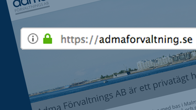Adma lanserar ny hemsida