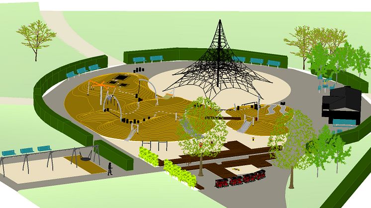 Pressinbjudan: mer lek och träning i stadsparken