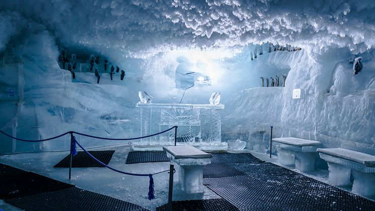 Eisgrotte Allalin