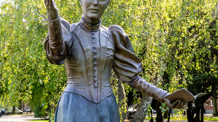 Elma Danielsson agiterar 