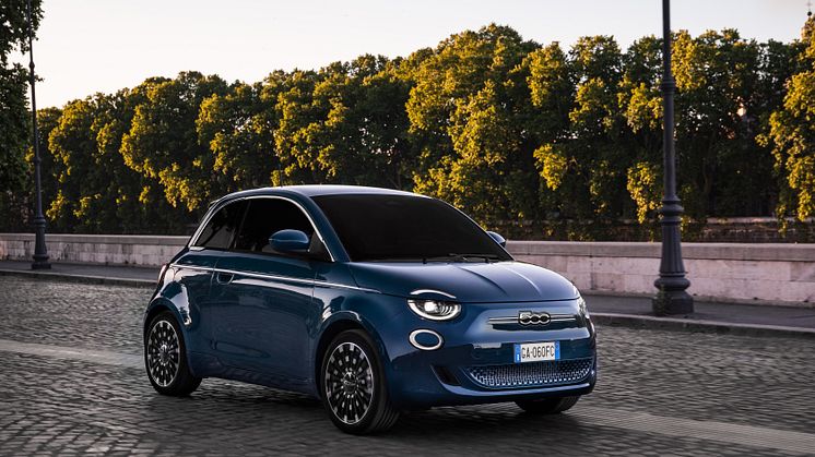 Nu er der åben for prebooking af elektrisk Fiat 500 “la Prima” Hatchback