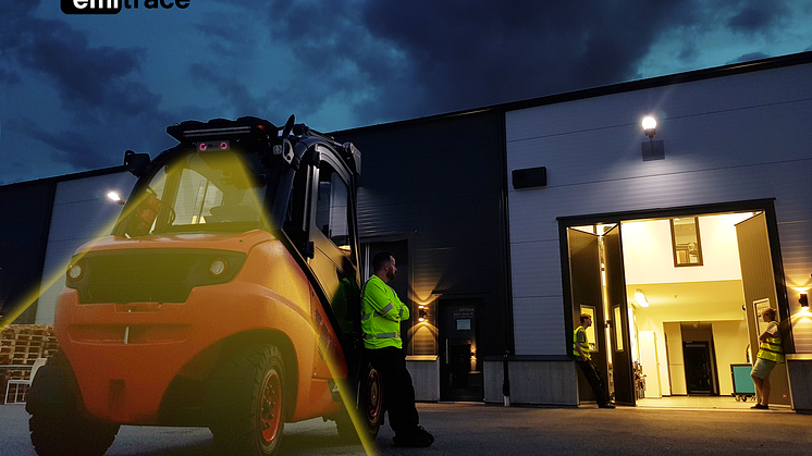 Emitrace installerad på Linde H50