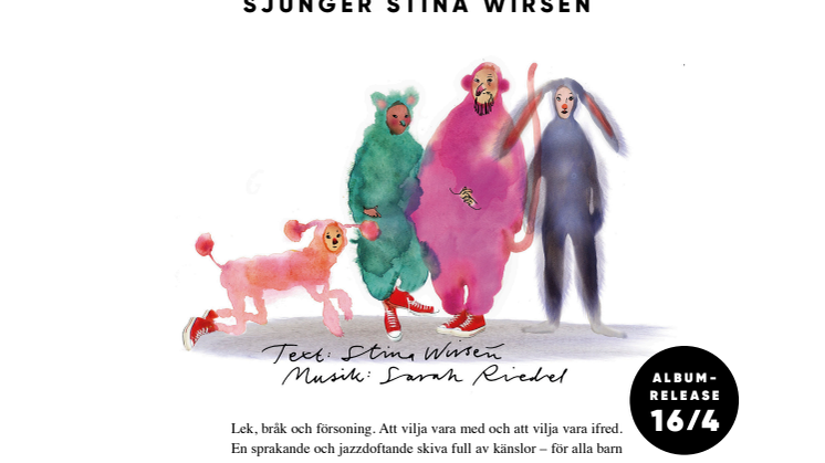 Sarah Riedel med vänner sjunger Stina Wirsén