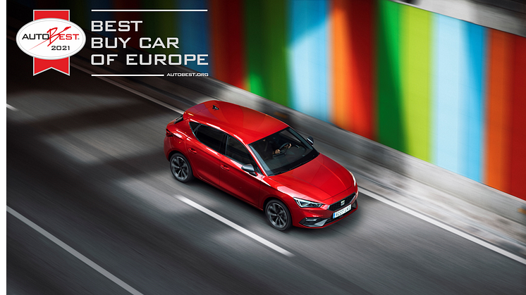 Seat Leon er kåret som ”det bedste bilkøb i Europa 2021”.