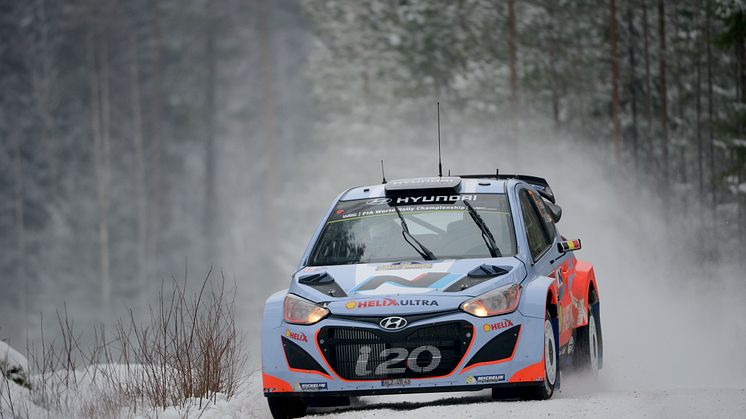 Hyundai i20 WRC i Rally Sweden