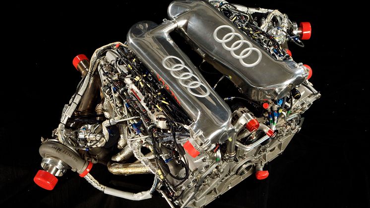 Audi has developed a V12 TDI engine for the R10 TDI with an output of more than 650 PS