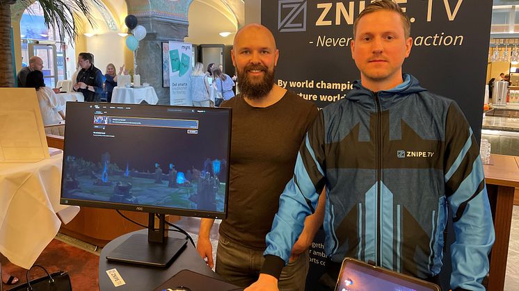 Streamingtjänsten Znipe Esports är hyresgäster på 7A Posthuset. De fick tänka om under coronapandemin och upptäckte snabbt fördelarna med coworking.