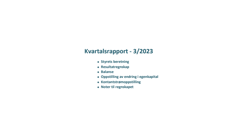 Kvartalsrapport og regnskap for 3. kvartal.pdf