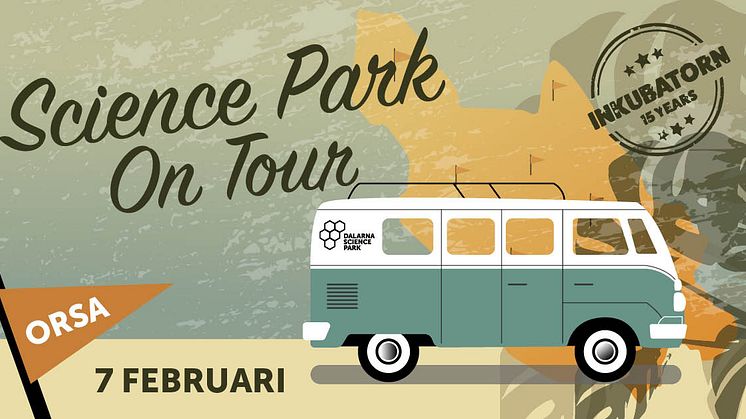 Orsa nästa stopp 7 februari på Dalarna Science Parks turné 
