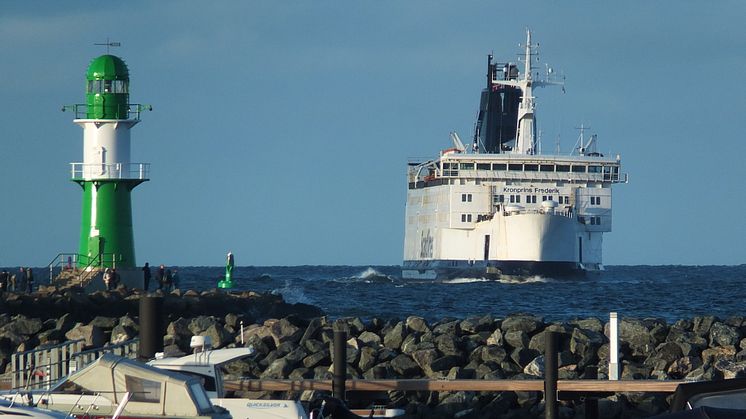 Scandlines freight ferry Kronprins Frederik_Warnemünde