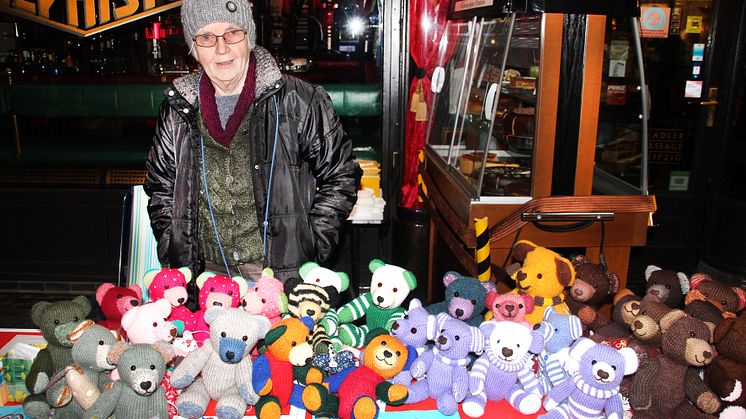 Der Bärenherz-Weihnachtsstand: Eine gelungene Veranstaltung in der Mädler-Passage