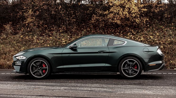 Ford Mustang Bullitt på Sjællandsringen