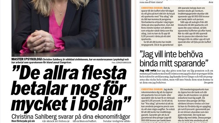 Fråga ekonomen i Aftonbladet