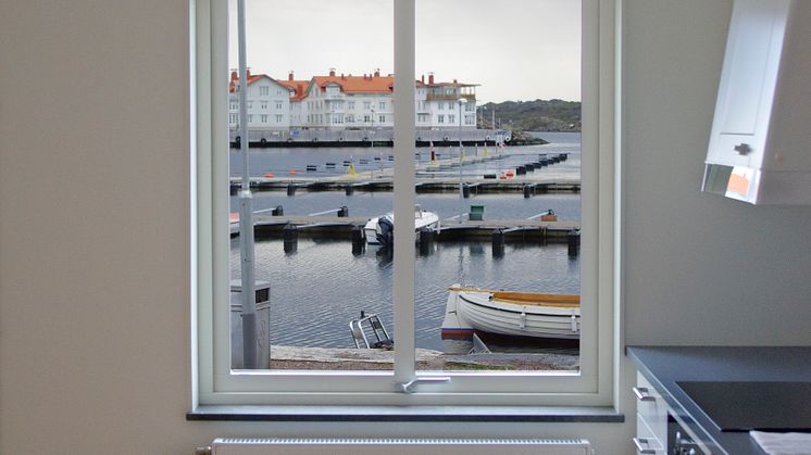 Hyresgästerna på plats i Förbos nya lägenheter på Marstrand 