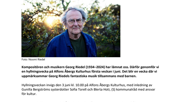 Pressmeddelande Hyllning till Georg Riedel på Alfons Åbergs Kulturhus.pdf