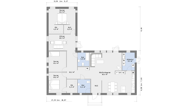 Reginas standardplanlösning