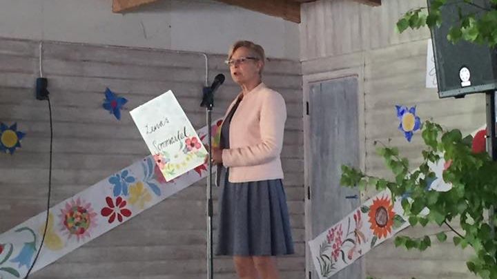Lena Koskinen, rektor på Erlaskolan i Falun