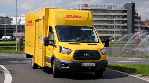 Ford ve spolupráci s Deutsche Post DHL Group a StreetScooter vyrábí dodávky s elektrickým pohonem
