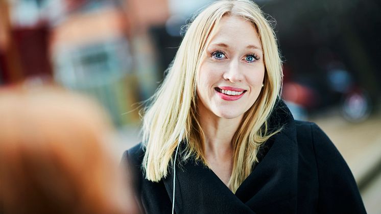 Emma Cedermarker, tillträdande förvaltningschef på MKB Fastighets AB.