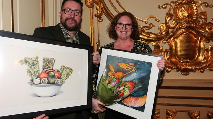 Peter Andersson och Therese Håkansson på Nyby Gård är Årets Omläggare. 