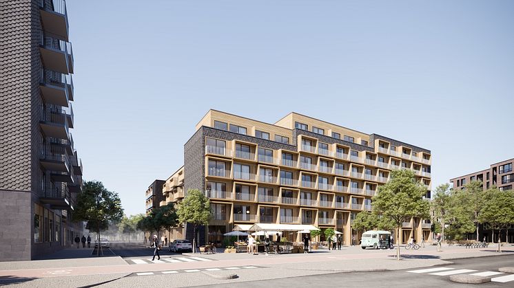 Täby Boulevard ritad av Wingårdhs