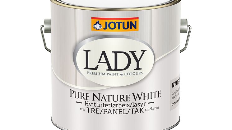 LADY Pure Nature White 2.7 ltr JPEG høyoppløslig