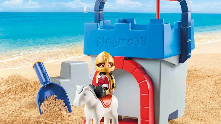 Kreativset "Sandburg" von PLAYMOBIL 1.2.3 SAND