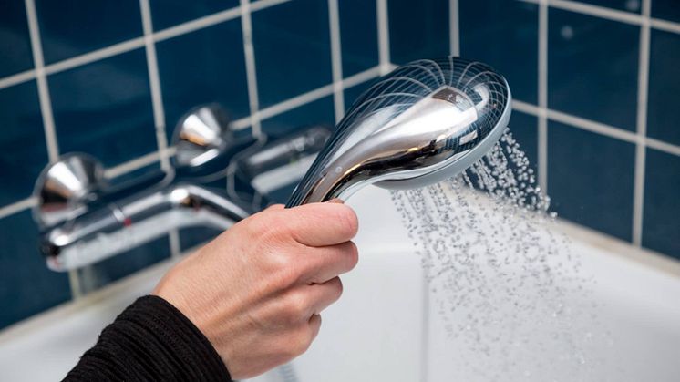 Tempesta håndbruser og Grohetherm 800 termostat med karudløb