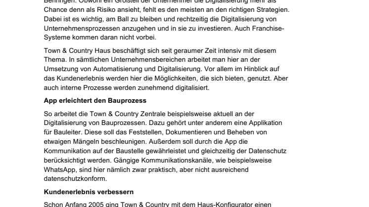 Digitalisierung im Fokus