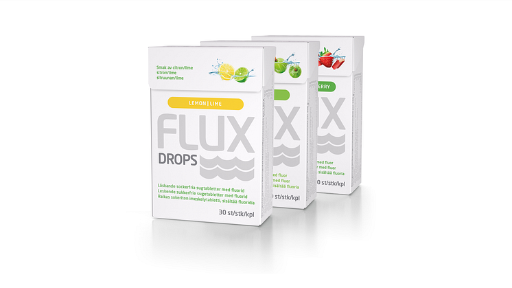 Nyhet! Flux Drops Lemon/Lime – läskande sugtabletter med fräsch citrussmak