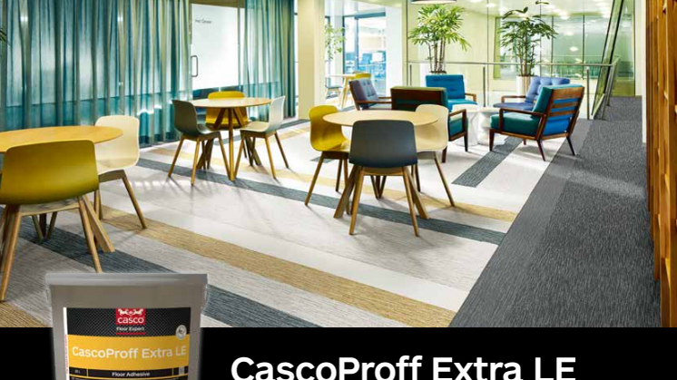 CascoProff Extra LE - Bättre för golvläggare och slutanvändare!