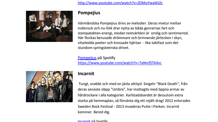 Nemis på Putte i Parken 2013 