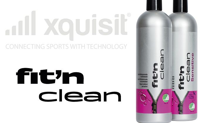 Xquisit Distribution tar hand om distributionen av Fit´n Clean Sportswash i Norden