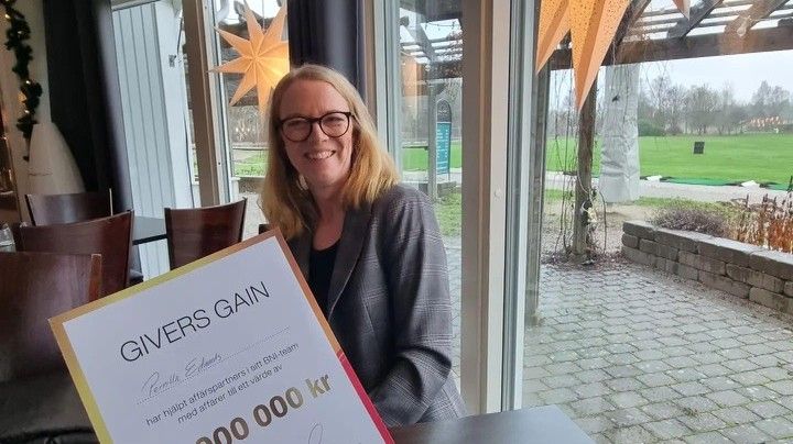 Pernilla Edwards från BNI Gribshunden