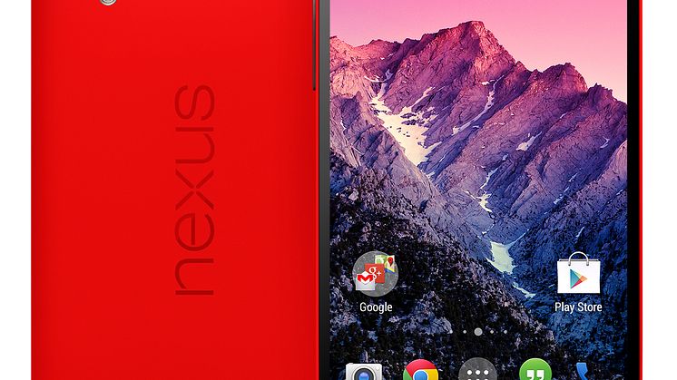 POPULÆRE NEXUS 5 I RØD UTGAVE