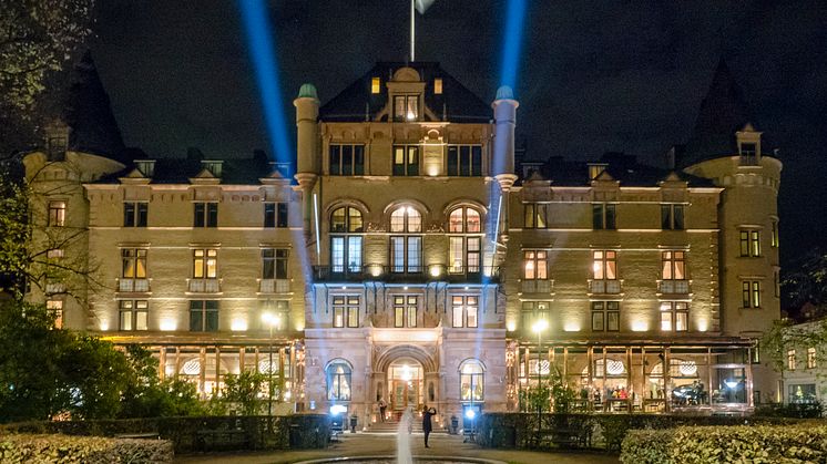 Grand Hotel har stolt blickat ut över Bantorget sedan 1899. Fotograf: Truls Bärg.