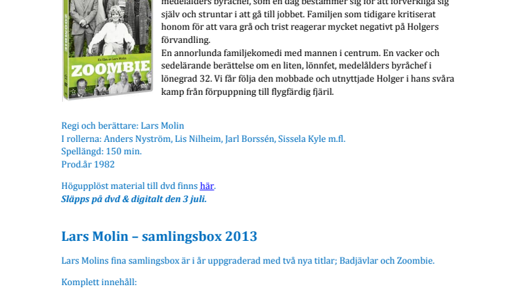 Nyheter på blu-ray, dvd & digitalt från Scanbox i juli
