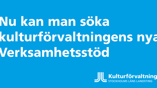 Nu kan man söka det nya verksamhetsstödet