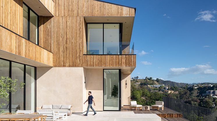 Traumhaftes Panoramahaus mit Kebony Fassade