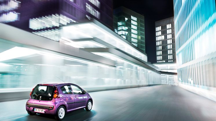 Nya Peugeot 107
