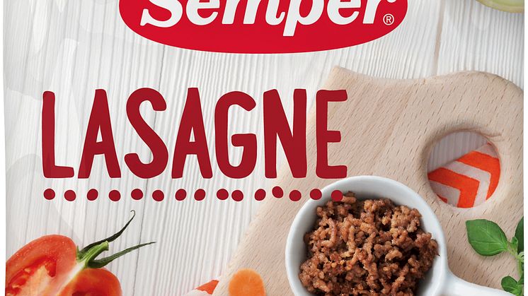 Lasagne i klämpåse