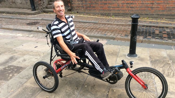 Ealing stroke survivor takes on 30 mile bike ride for the Stroke Association